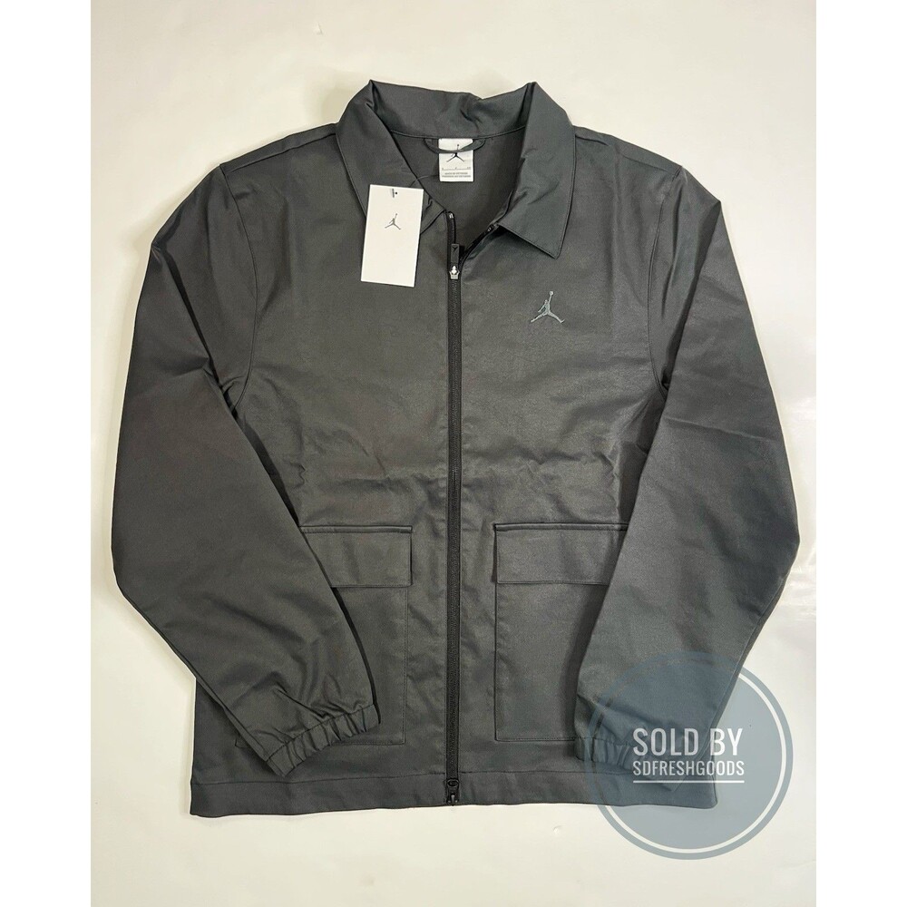 Nike Jordan Men's Faded Black Golf Jacket HQ8681-010 Size Small